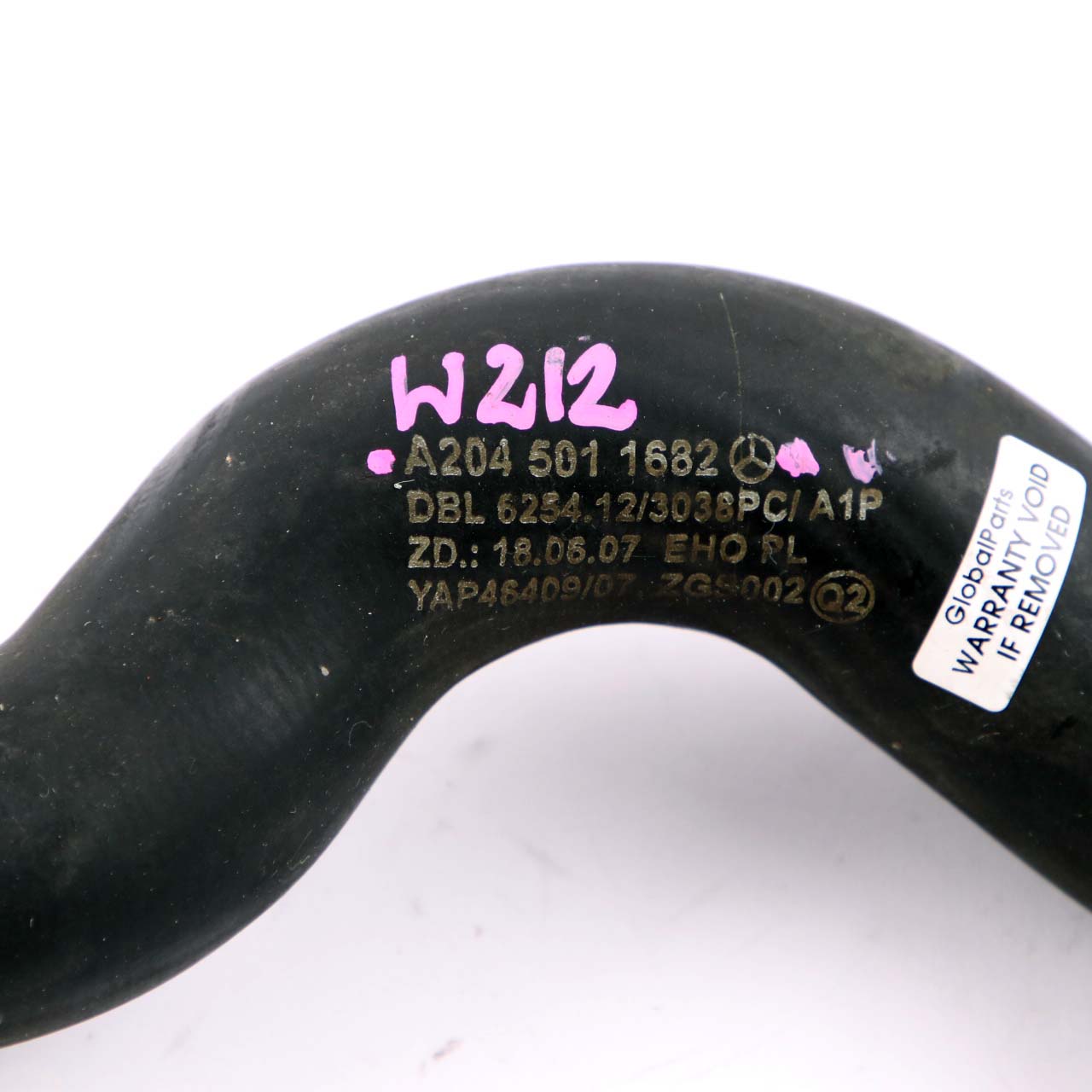 Mercedes W212 Radiator Coolant Hose Pipe Engine Cooling A2045011682