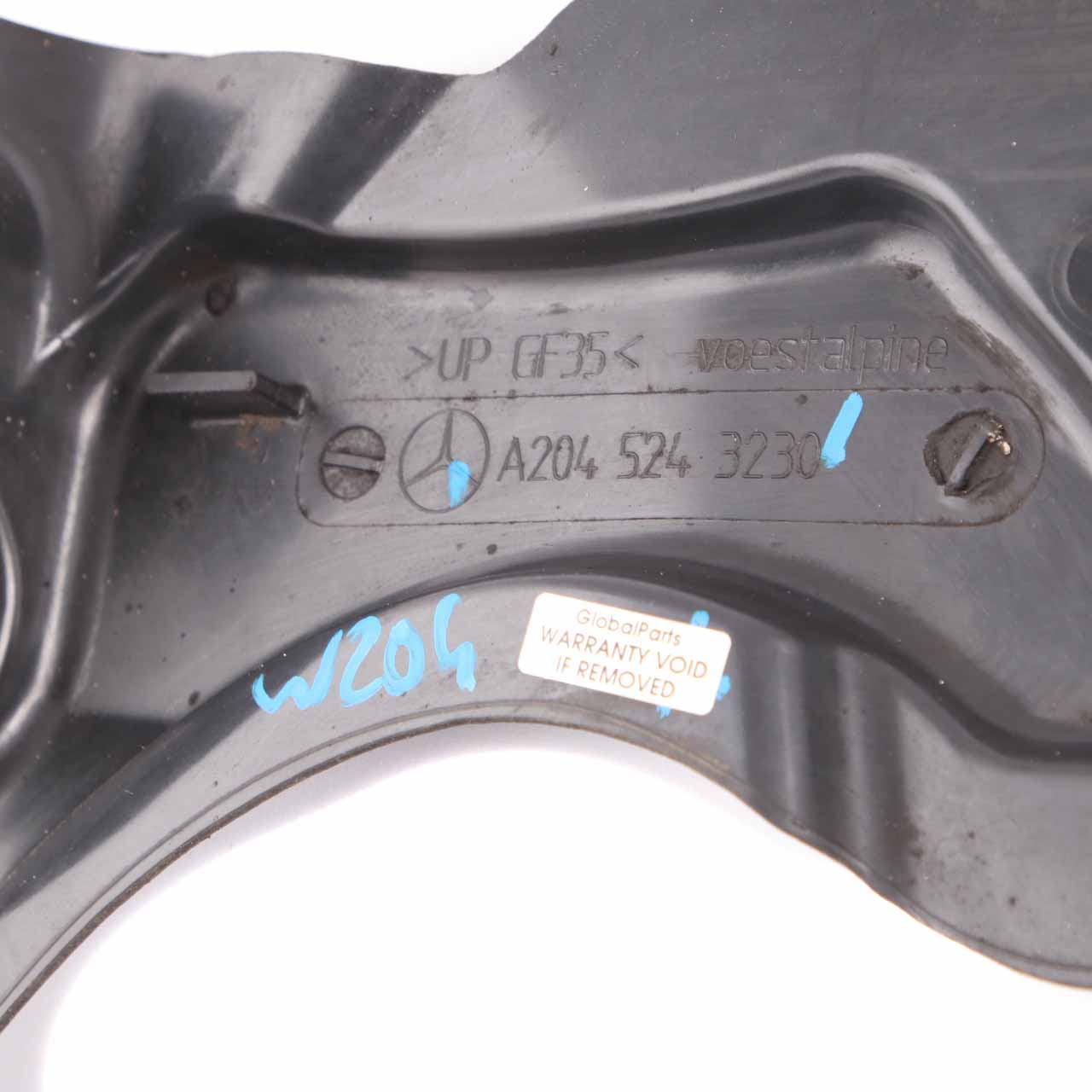 Underfloor Cover Mercedes W204 Engine Undertray Panelling Petrol A2045243230