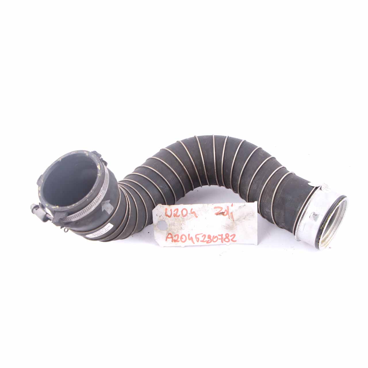 Mercedes W204 Air Intake Hose M271 Intercooler Charge Pipe Petrol A2045280782