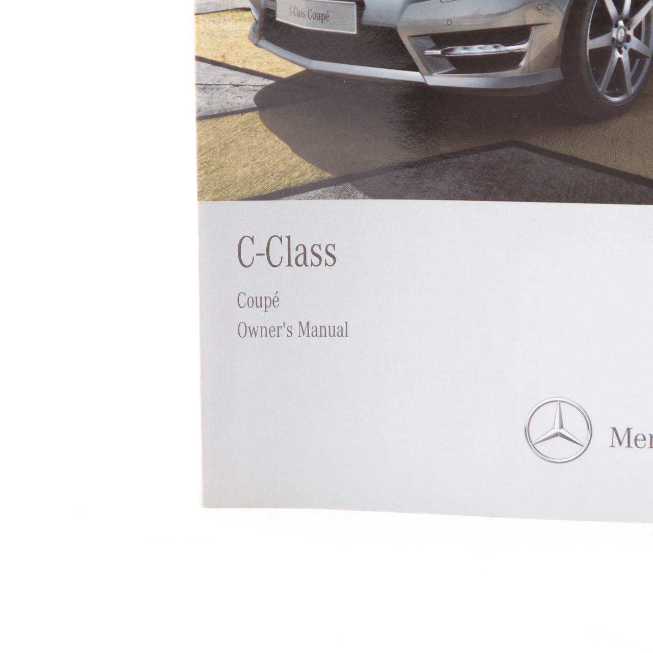 Owner's Handbook Mercedes W204 Service Booklet Instructions Book