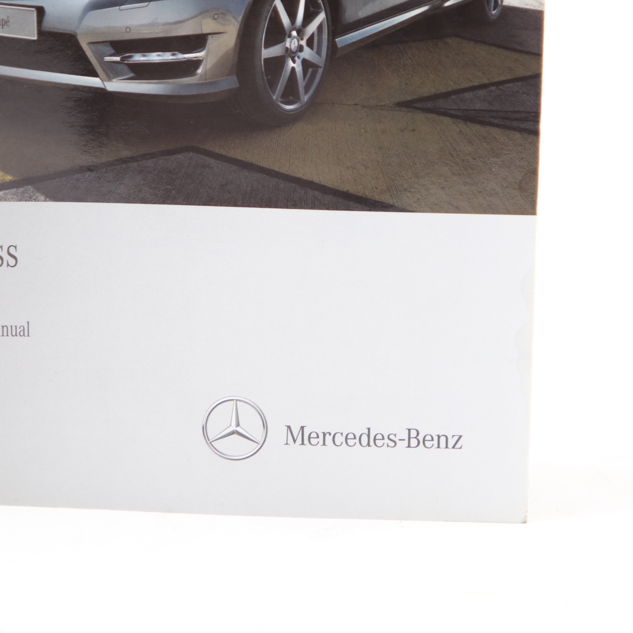 Owner's Handbook Mercedes W204 Service Booklet Instructions Book