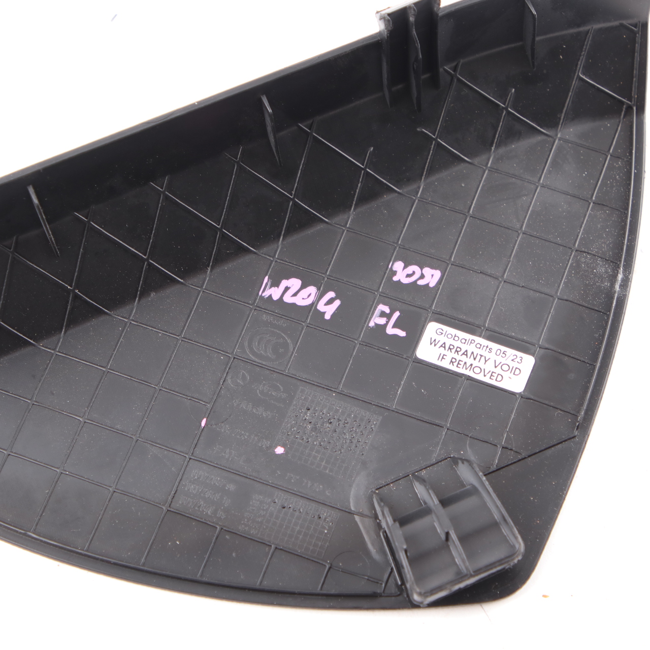 Mercedes W204 Door Card Cover Cap Trim Panel Front Left N/S Black A2047231108