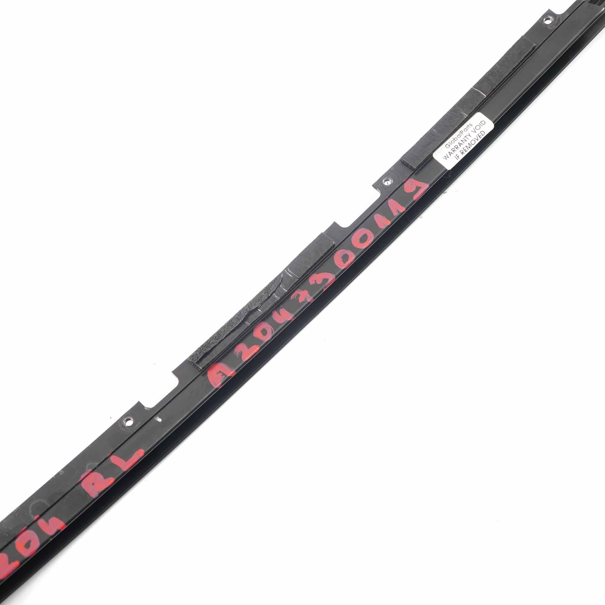 Door Pillar Mercedes W204 Rear Left N/S Window Bar Glass Guide Strip Support