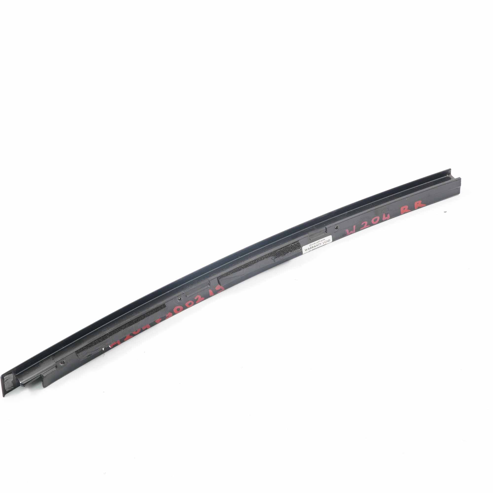 Door Pillar Mercedes W204 Rear Right O/S Window Bar Glass Guide Strip Support