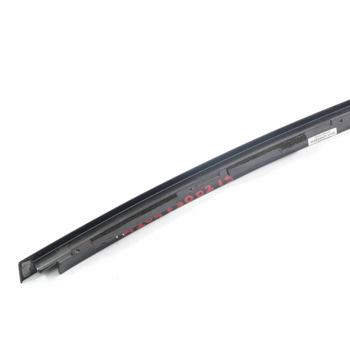 Door Pillar Mercedes W204 Rear Right O/S Window Bar Glass Guide Strip Support