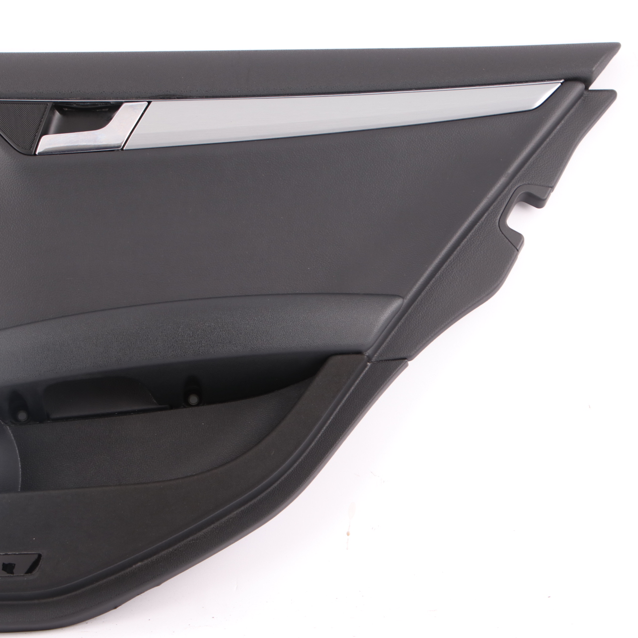 Mercedes W204 Door Card Rear Right O/S Trim Panel Covering Black A2047301962