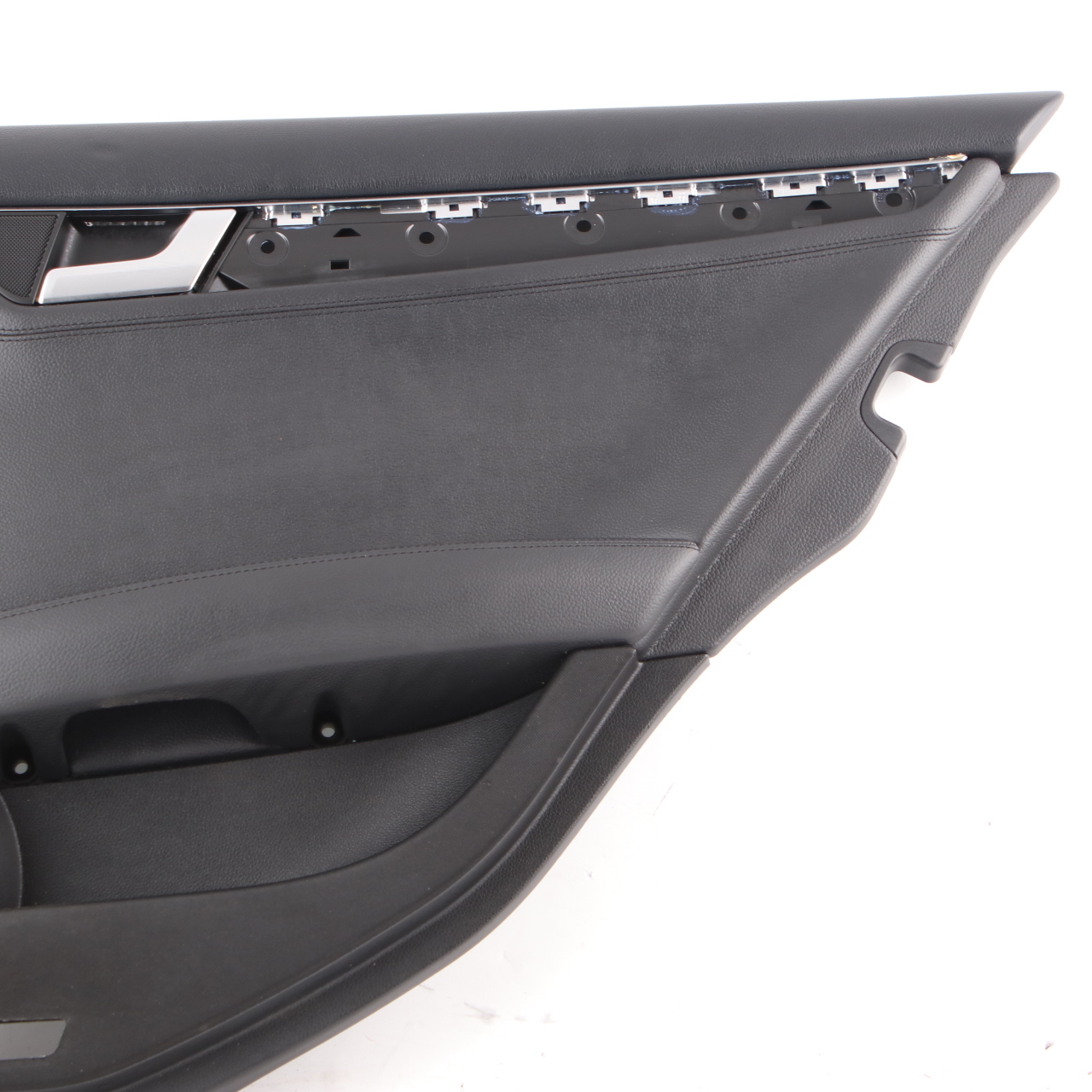 Mercedes W204 Door Card Rear Right O/S Trim Panel Covering Black A2047304562