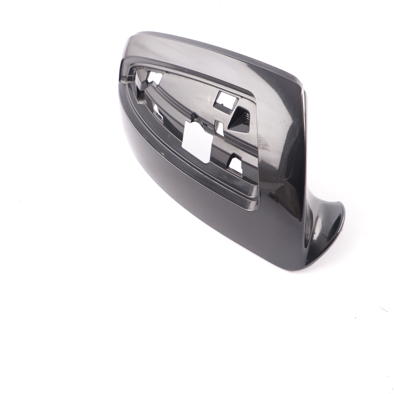 Mercedes W204 Wing Mirror Cover Right O/S Cap Casing Obsidian Black Metallic 197