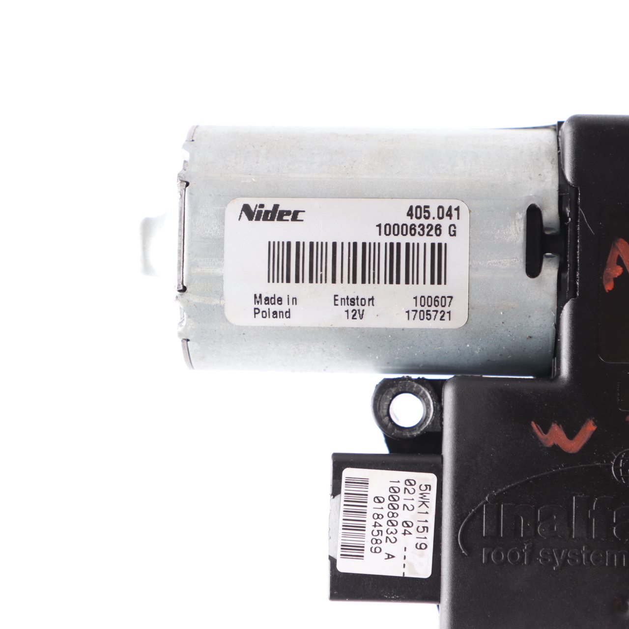 Mercedes W204 Sunroof Control Unit Motor Sun Roof Actuator A2048200708