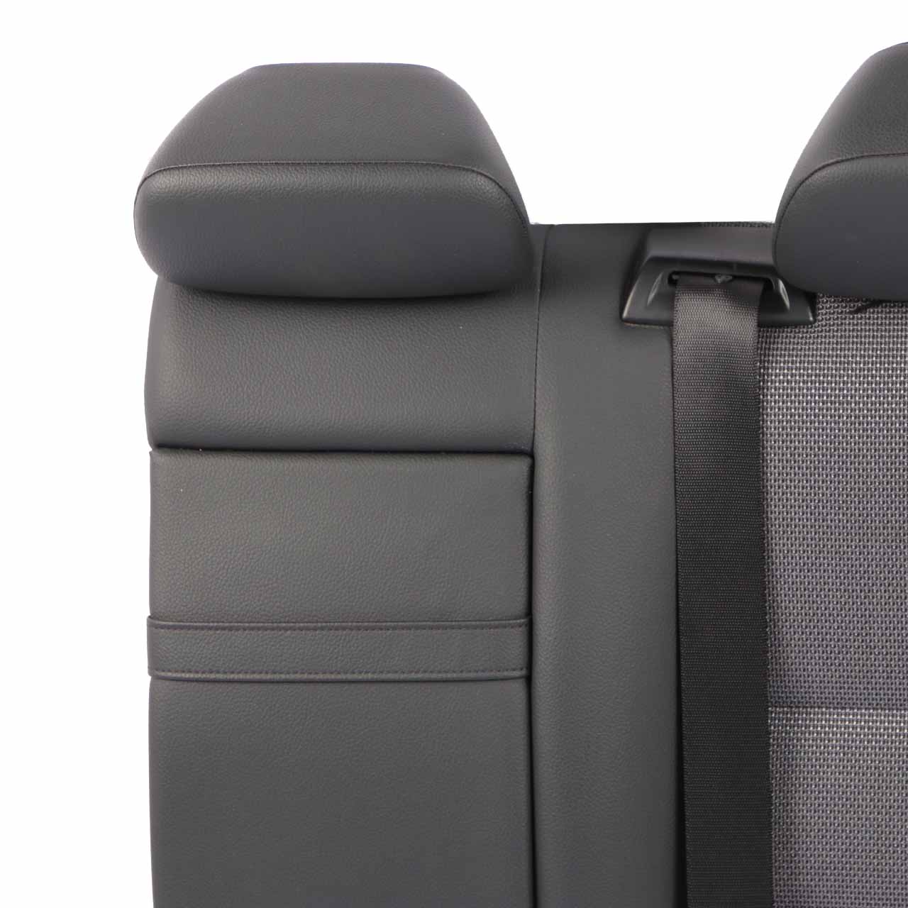 Mercedes S204 Estate Seat Backrest Rear Left N/S Cloth Leather Black Anthracite