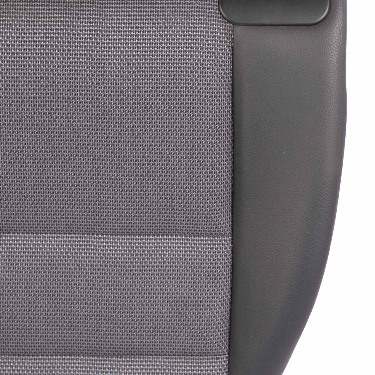 Mercedes S204 Estate Seat Backrest Rear Left N/S Cloth Leather Black Anthracite