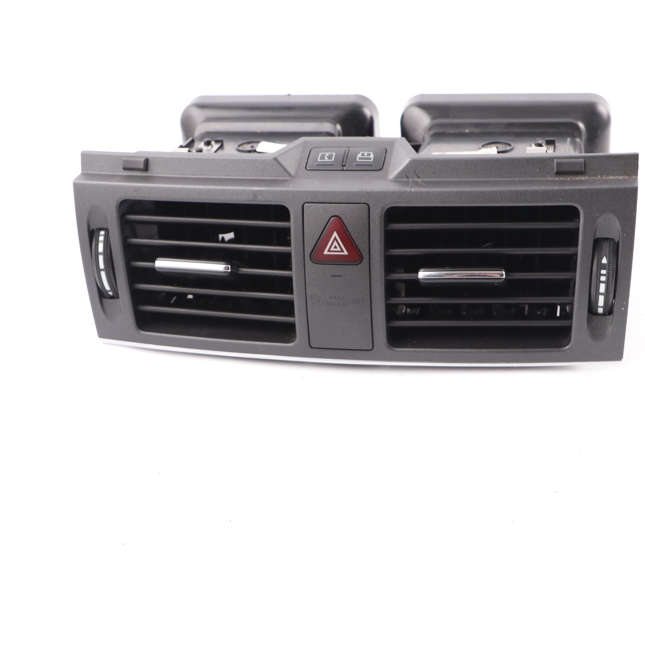 Mercedes-Benz W204 Dashboard Centre Air Vents Housing Hazards Switch A2048307454