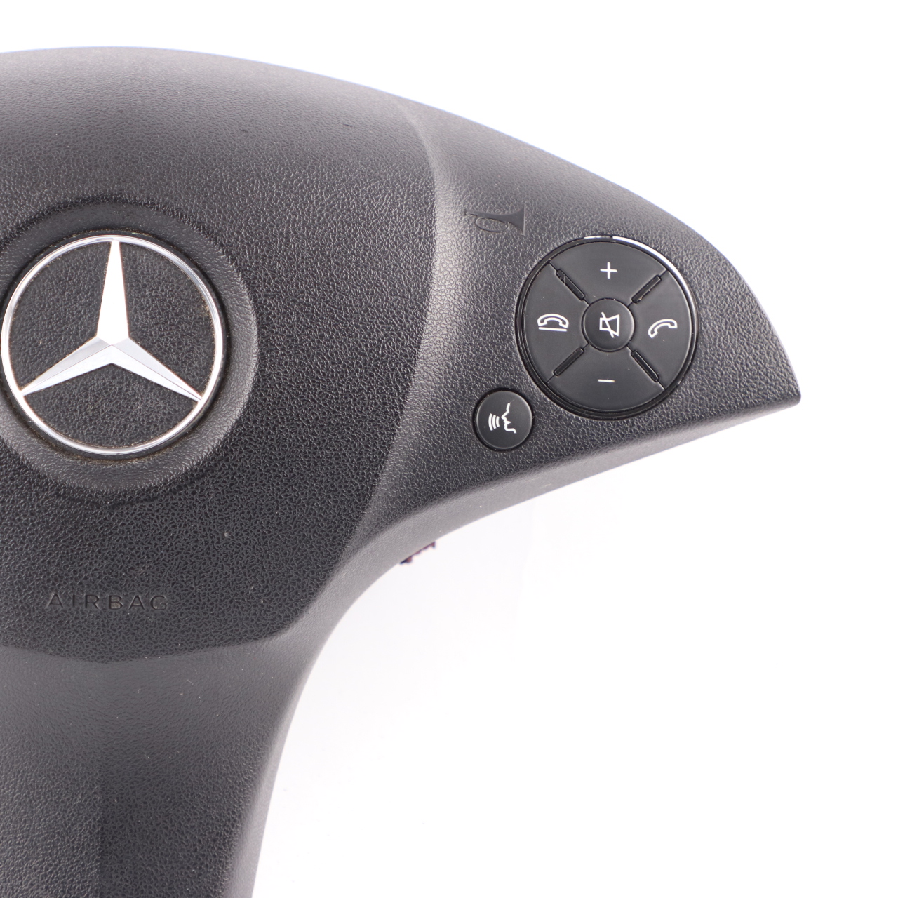 Mercedes W204 Steering Wheel Air Module Driver's Side Black A2048605502