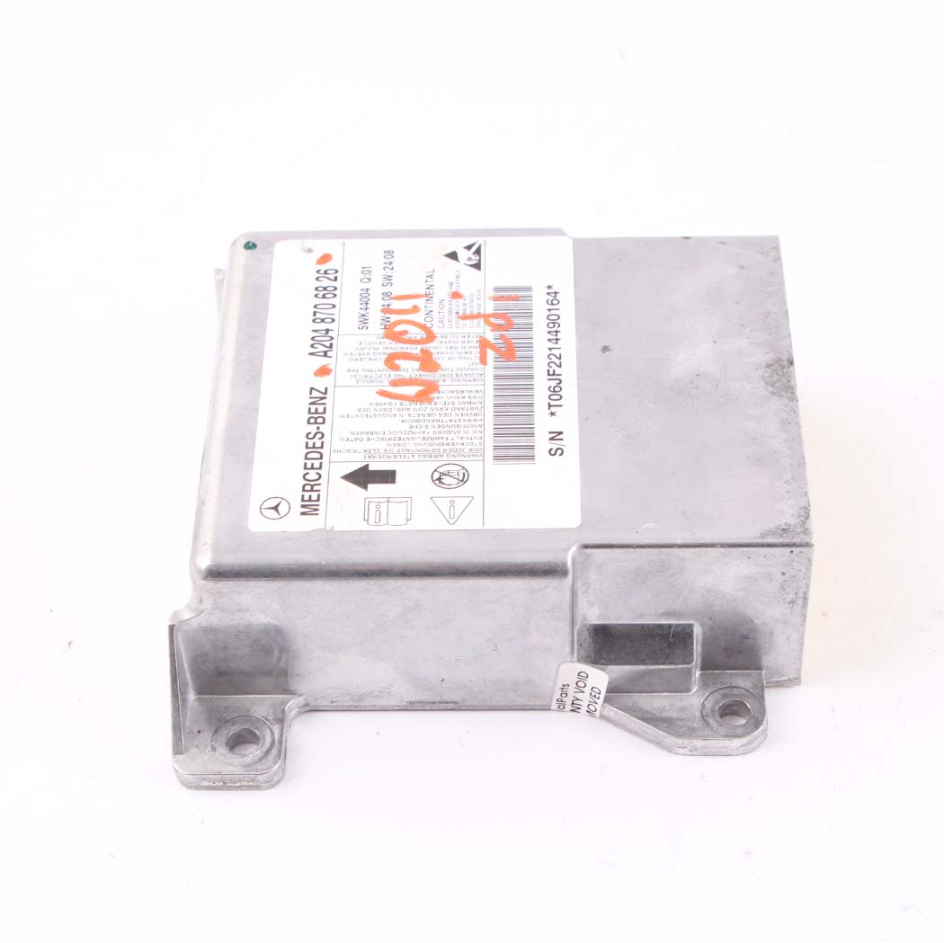 Mercedes W204 ECU Control Unit Sensor Module Airbag A2048706826