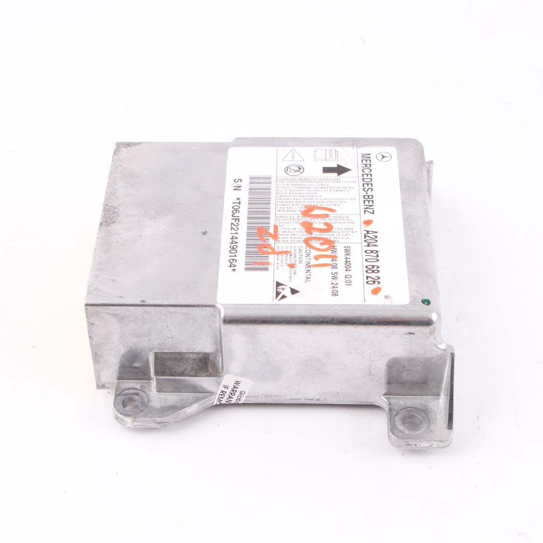 Mercedes W204 ECU Control Unit Sensor Module Airbag A2048706826