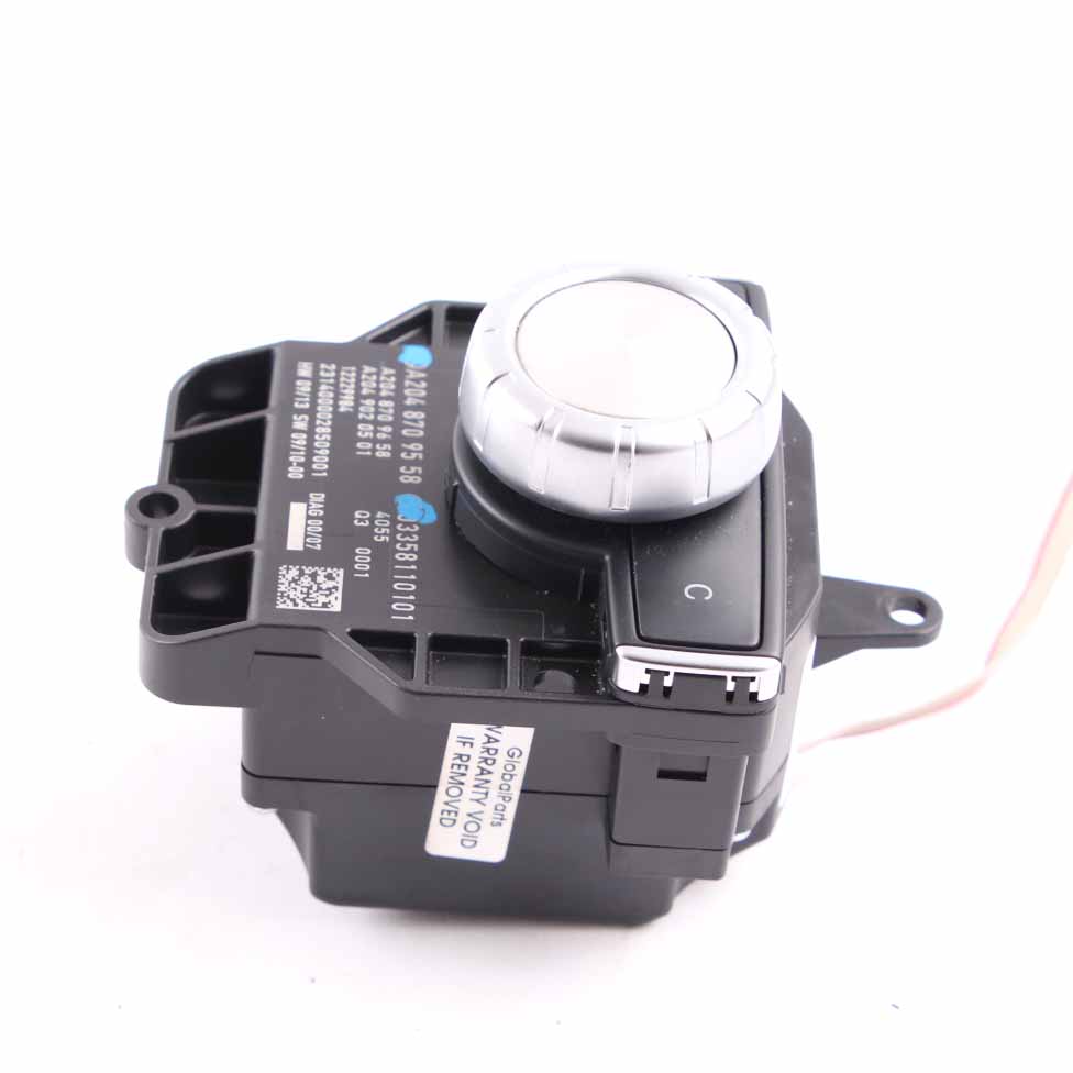 Mercedes W204 W212 Radio Control Function Button Knob Controller A2048709558