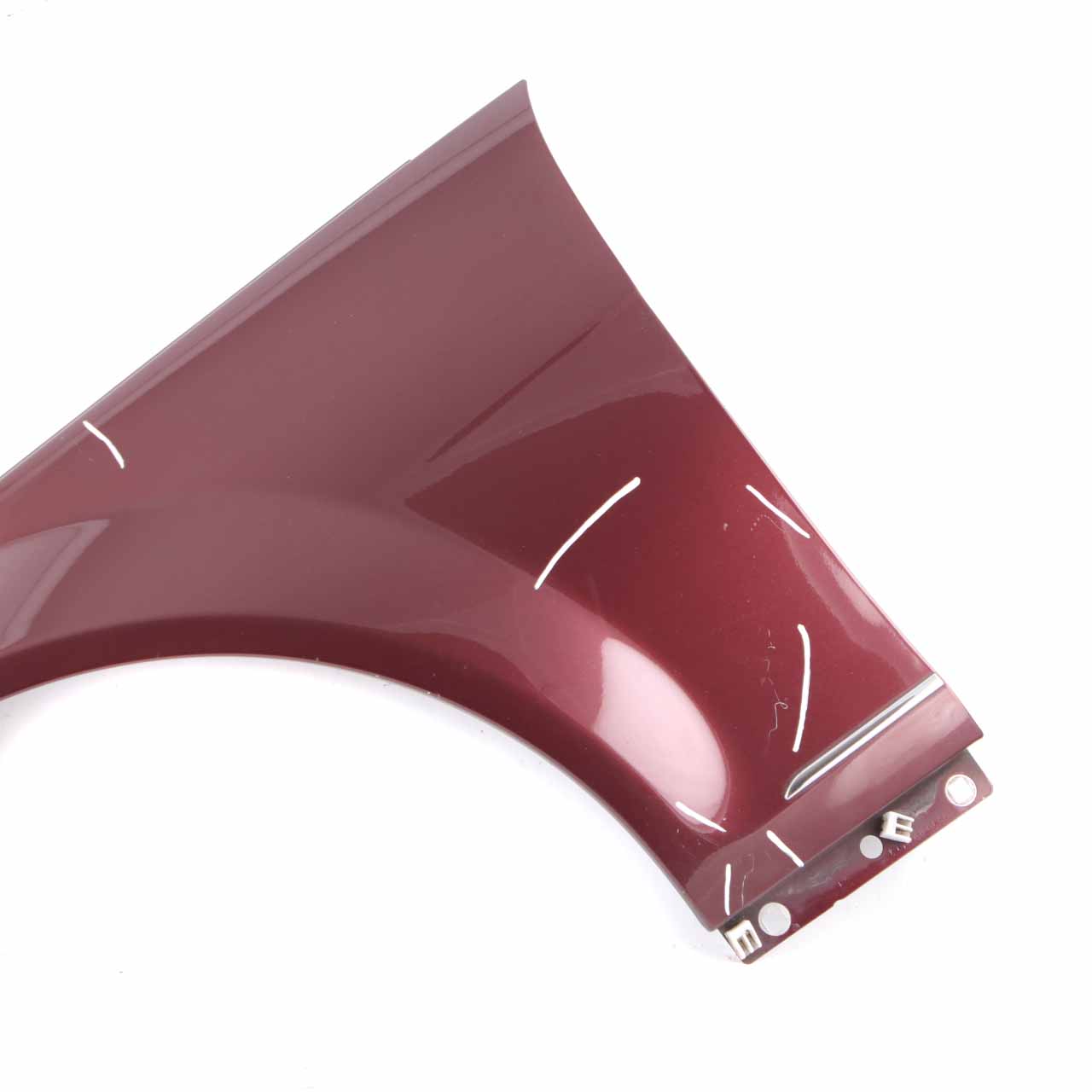 Mercedes W204 Side Wing Panel Front Left N/S Fender Carneol Red - 544