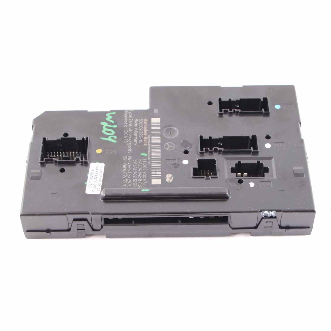 Mercedes W204 Rear SAM Module Fuse Box Control Unit A2049006301