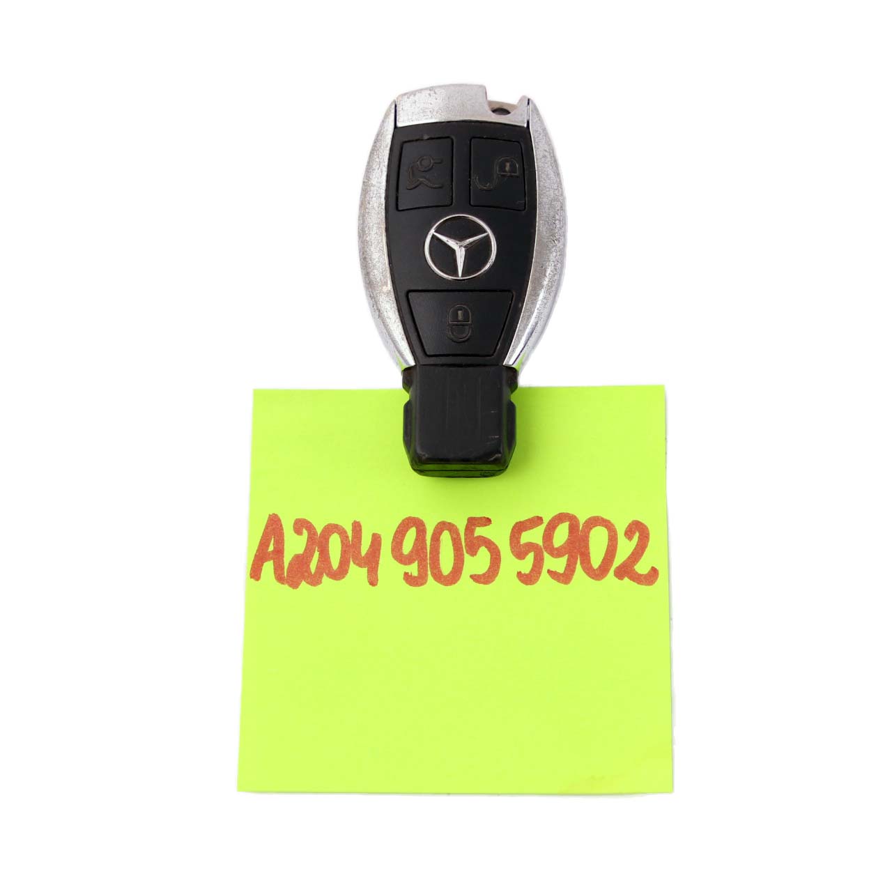 Mercedes-Benz W204 W212 W221 Radio Remote Control Keyless Key Button A2049055902