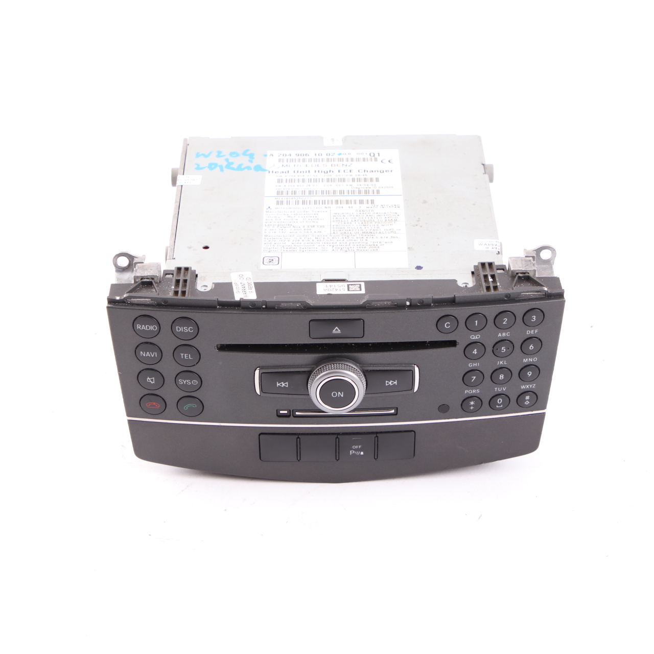 Radio Player Mercedes-Benz W204 COMAND Navi CD Head Unit A2049061002