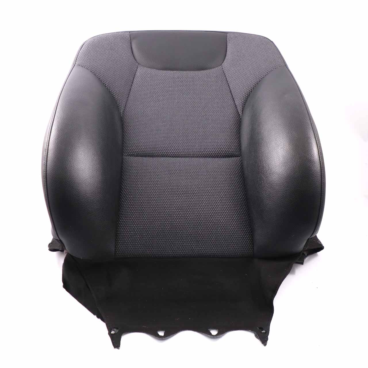 Mercedes W204 Seat Backrest Cover Front Left N/S Covering Cloth Leather