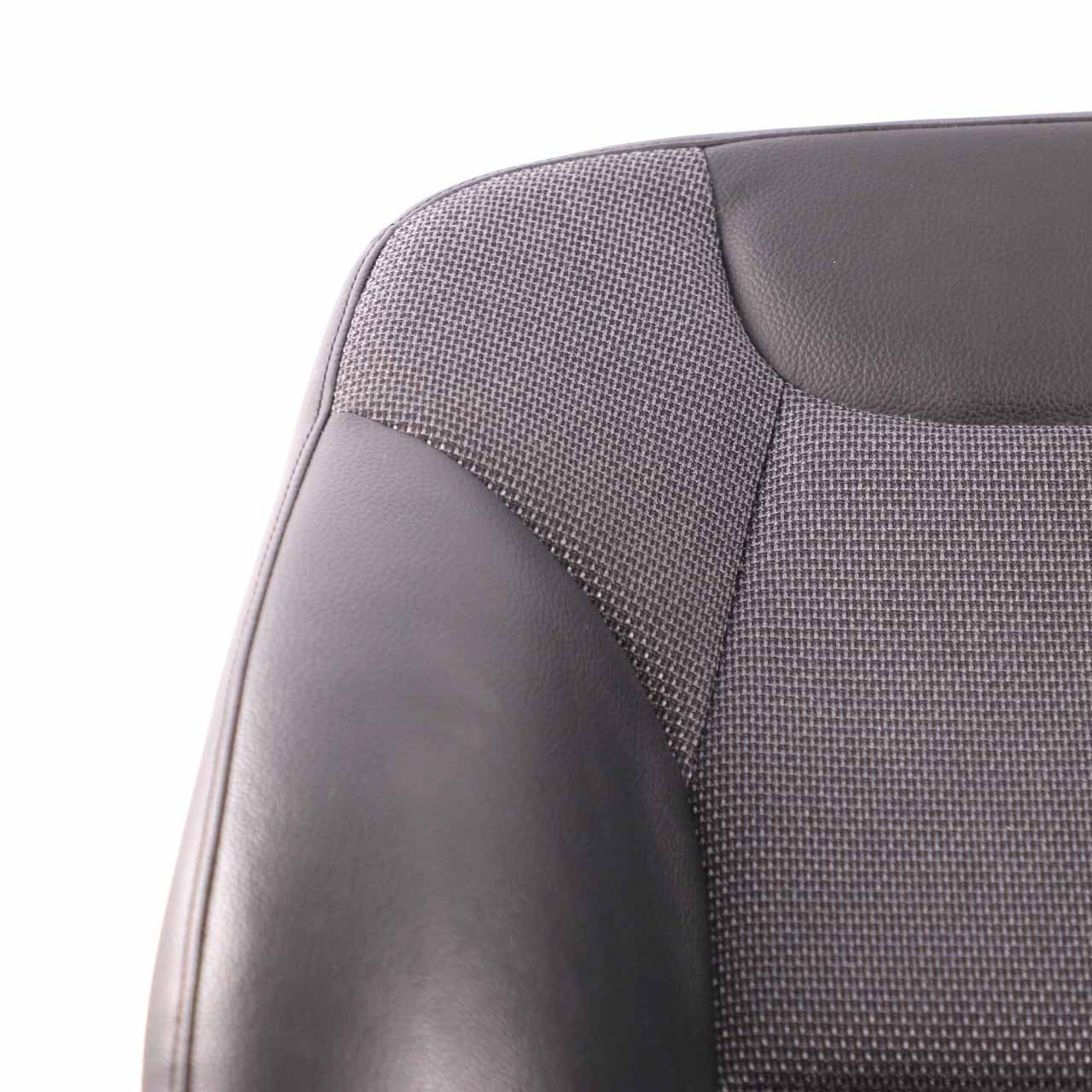 Mercedes W204 Seat Backrest Cover Front Left N/S Covering Cloth Leather