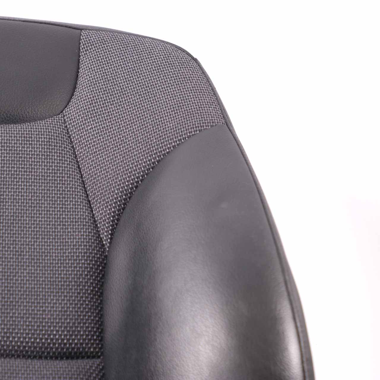 Mercedes W204 Seat Backrest Cover Front Left N/S Covering Cloth Leather