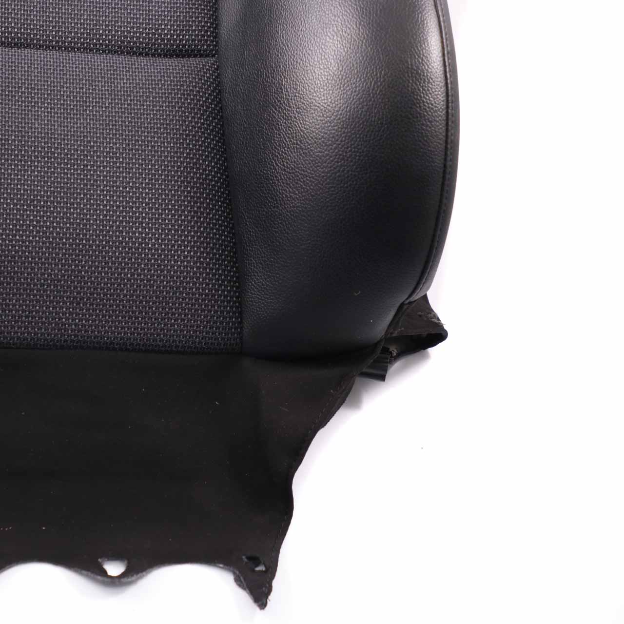 Mercedes W204 Seat Backrest Cover Front Left N/S Covering Cloth Leather