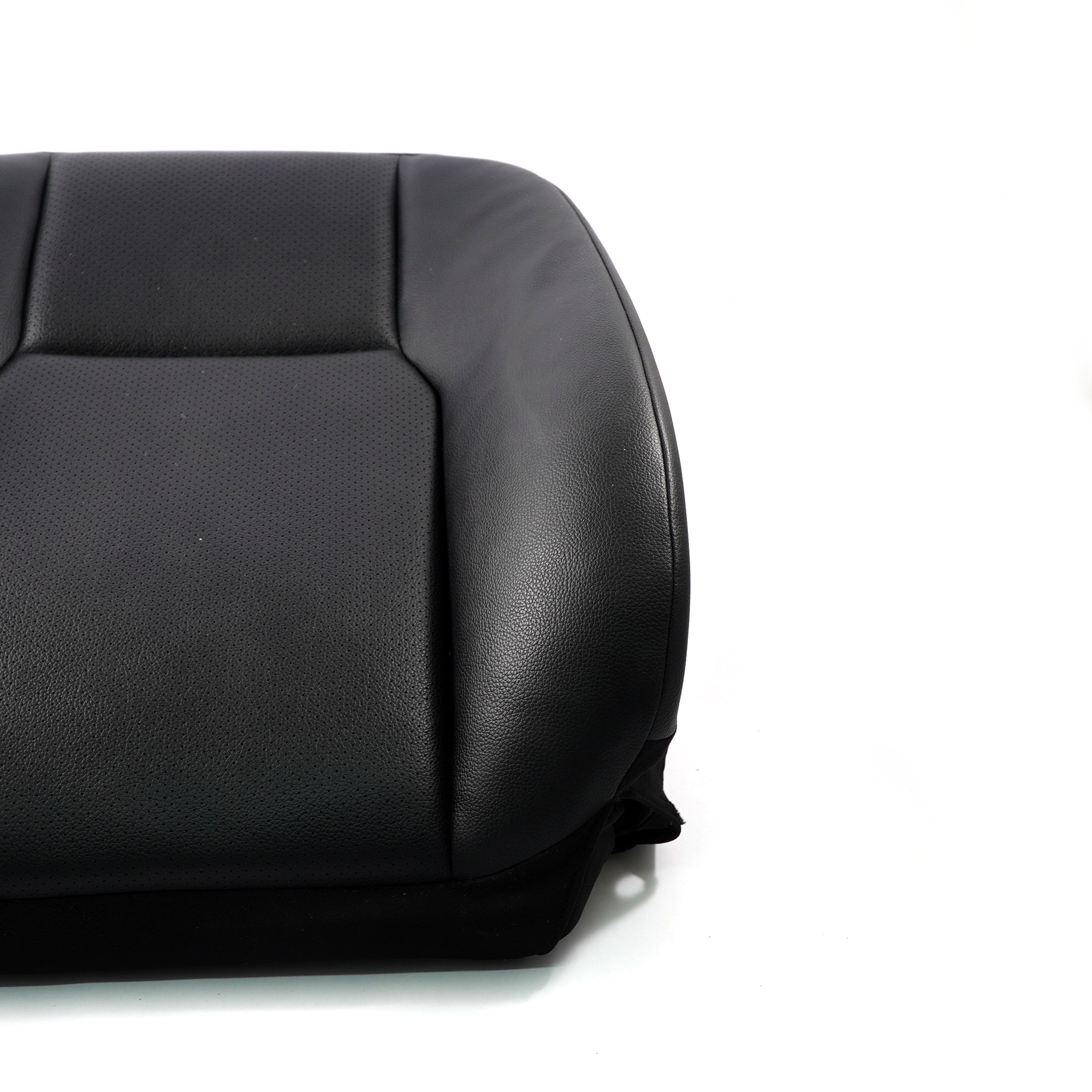 Mercedes W204 Seat Backrest Front Right O/S Back Cover Black Imitation Leather