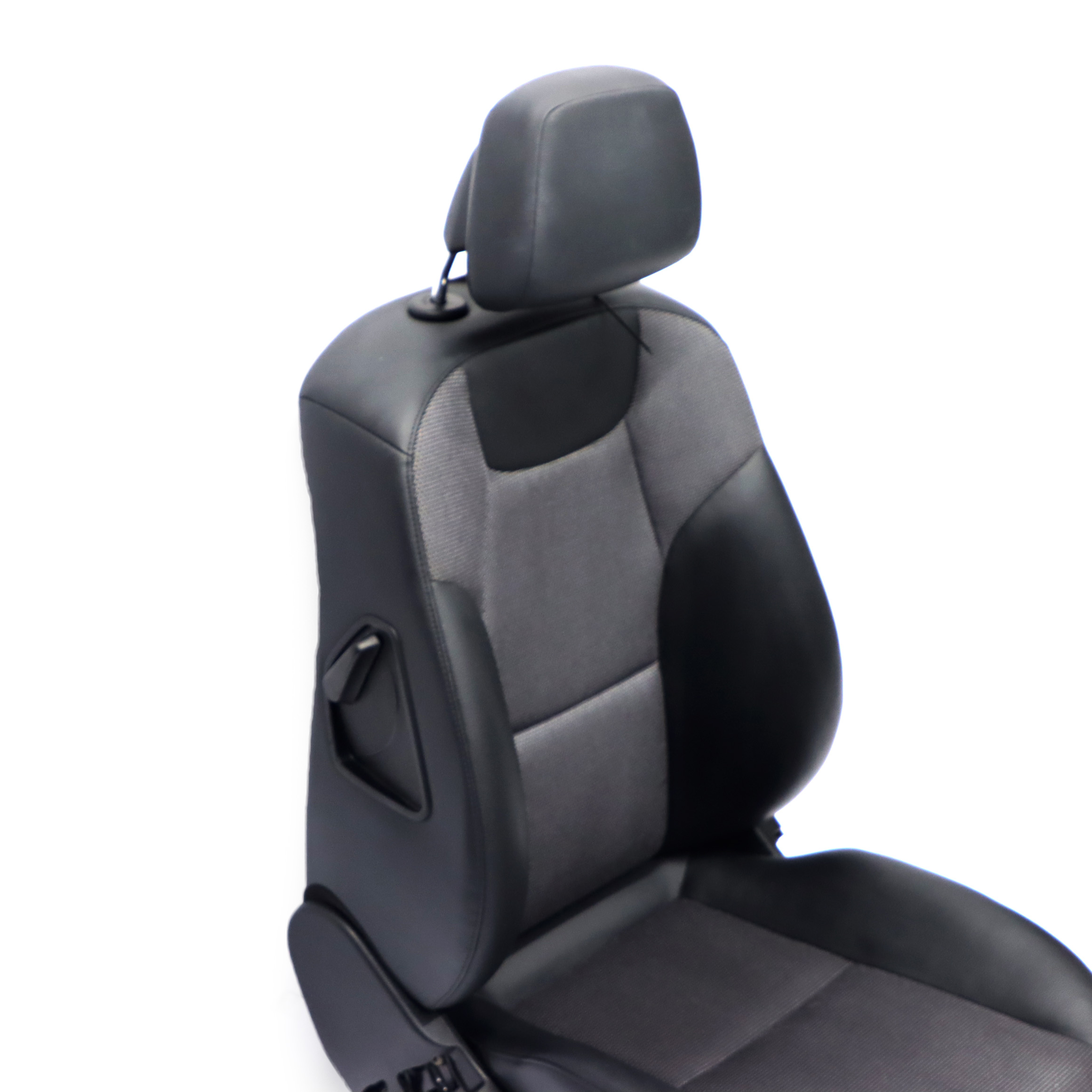 Front Seat Mercedes W204 S204 Sport Left N/S Fabric Cloth Leather Black