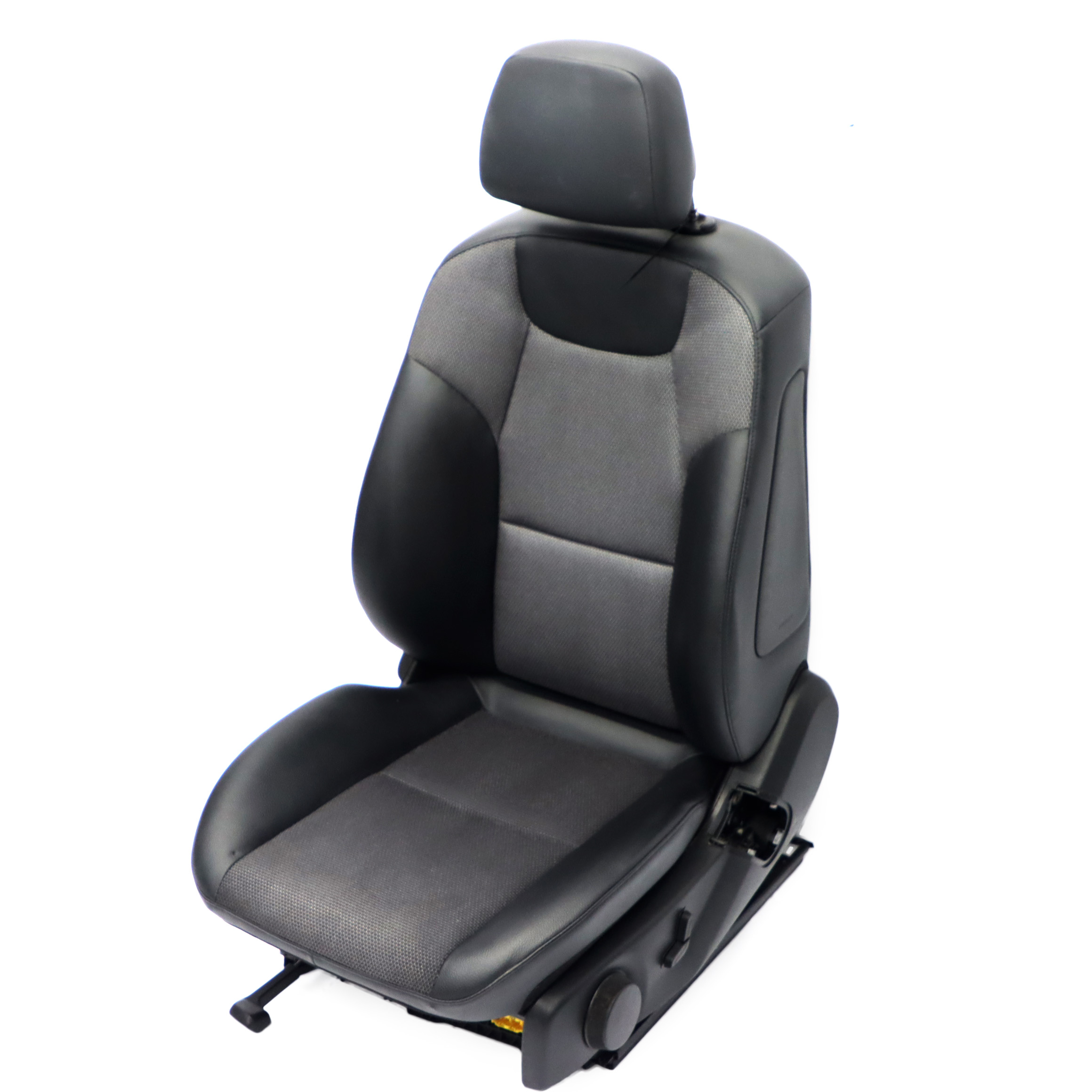 Front Seat Mercedes W204 S204 Sport Left N/S Fabric Cloth Leather Black