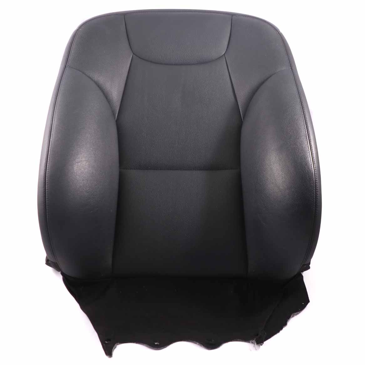 Mercedes W204 Front Seat Backrest Left Sport Seat N/S Cover Black Leather