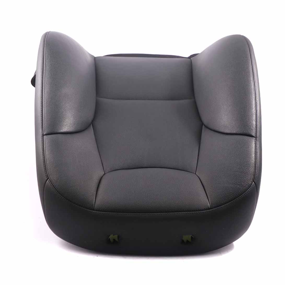 Mercedes W204 Front Seat Backrest Left Sport Seat N/S Cover Black Leather