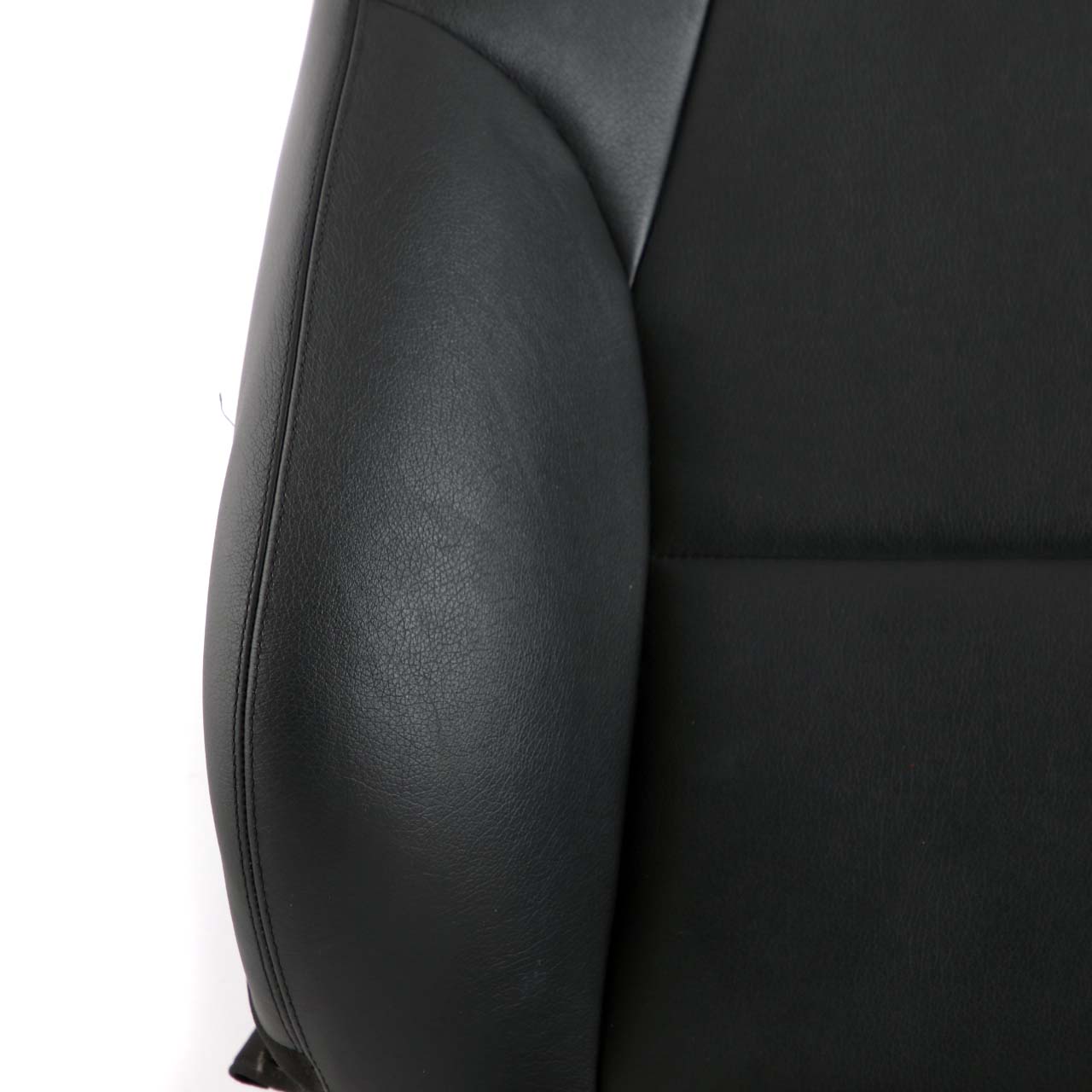 Mercedes-Benz W204 Heated Sport Front Left Seat N/S Backrest Cover Black Leather