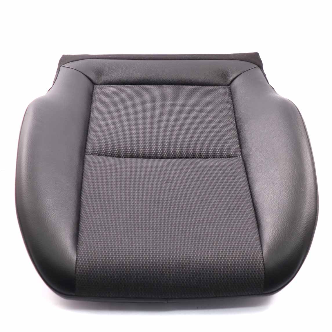 Mercedes W204 Front Seat Sport Cover Left Right N/O/S Cloth Fabric Black Leather