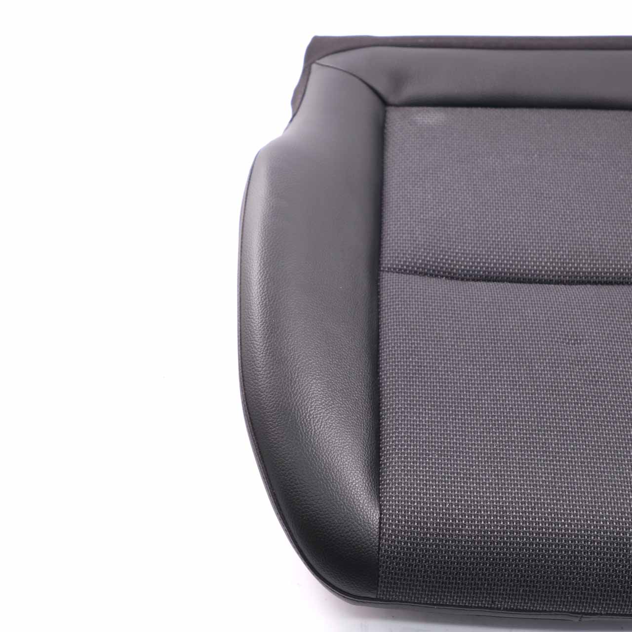 Mercedes W204 Front Seat Sport Cover Left Right N/O/S Cloth Fabric Black Leather