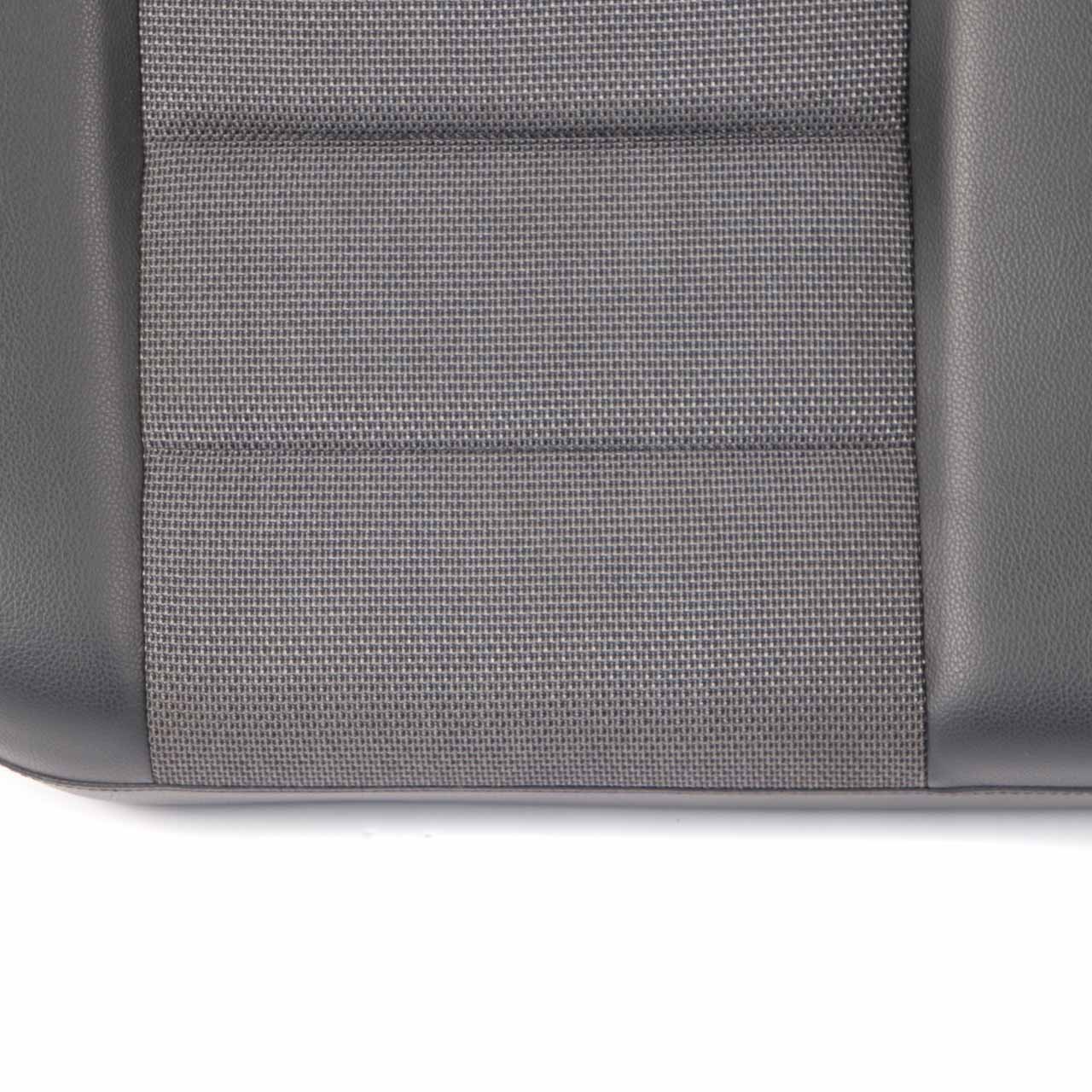 Mercedes W204 Rear Seat Bench Couch Cover Cloth Leather Combination Black