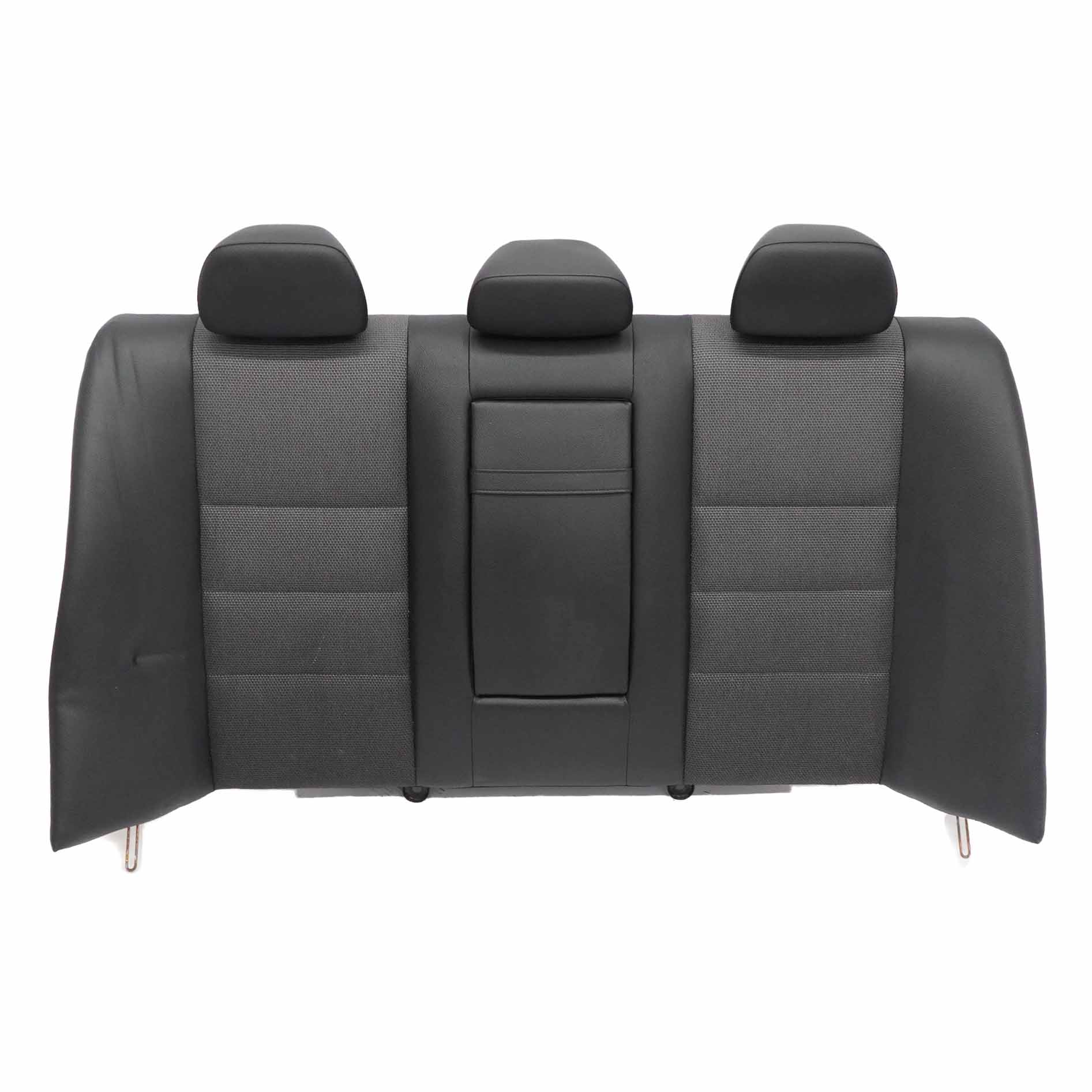 Rear Backrest Mercedes W204 Seat Bench Leather / Cloth Cover Black