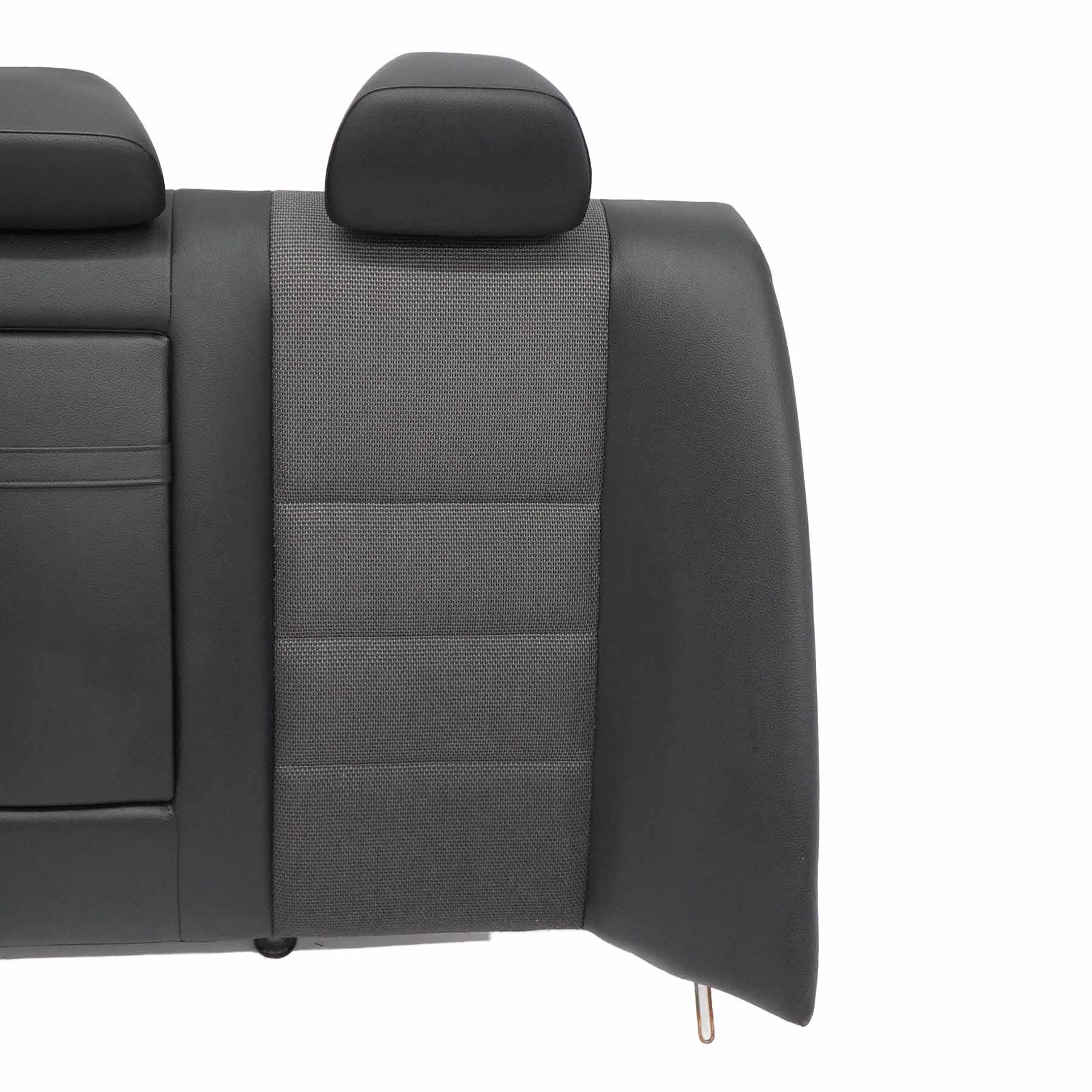 Rear Backrest Mercedes W204 Seat Bench Leather / Cloth Cover Black