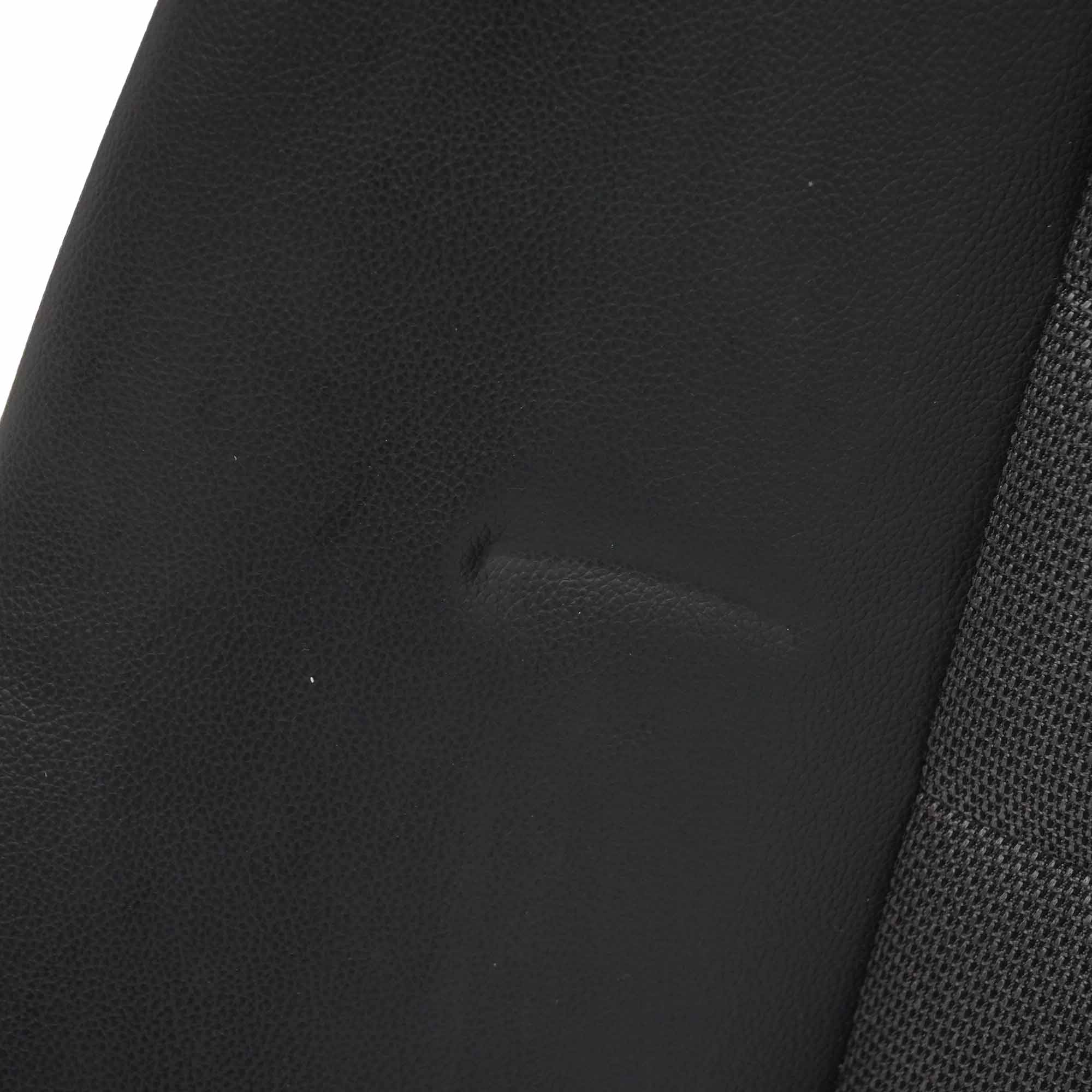 Rear Backrest Mercedes W204 Seat Bench Leather / Cloth Cover Black