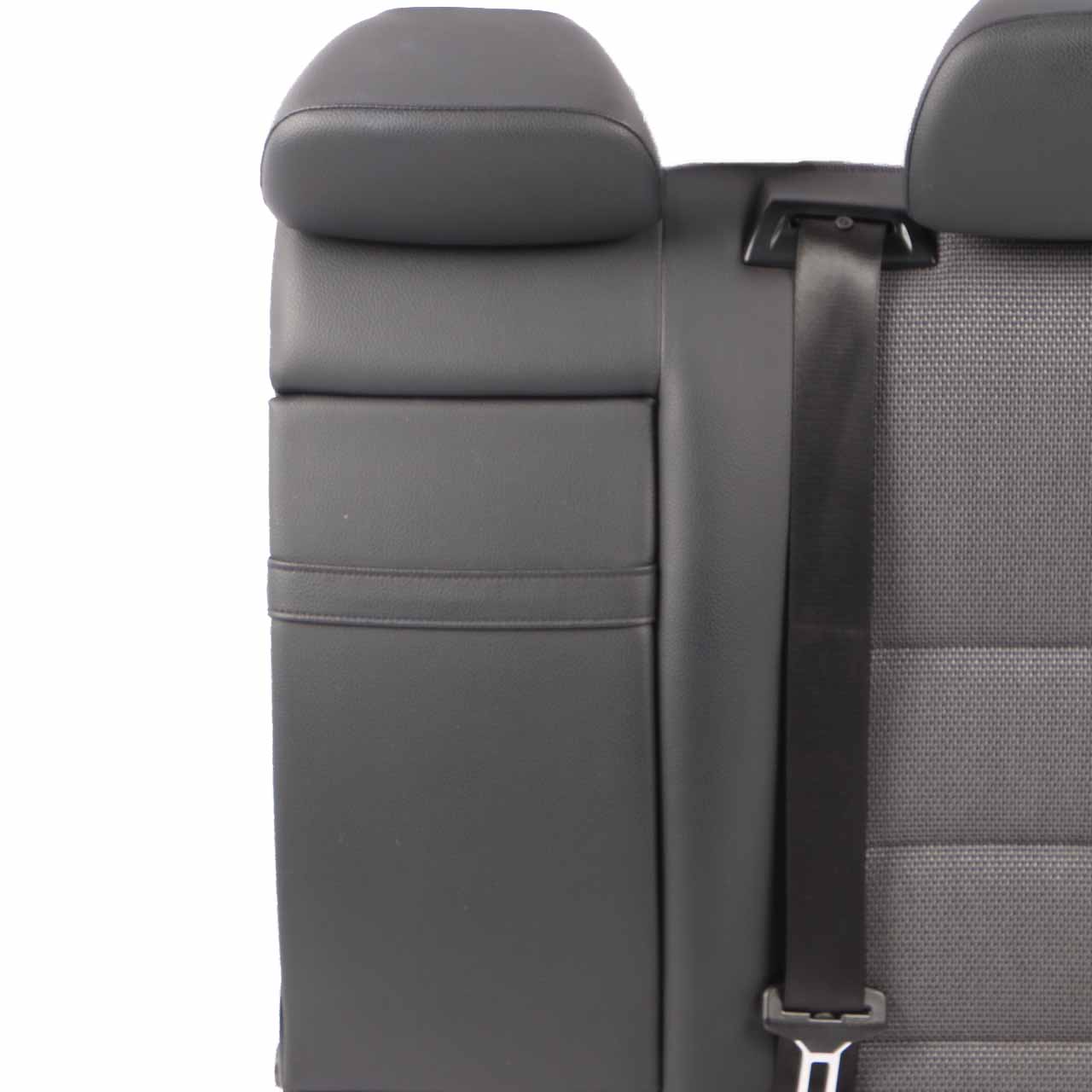 Seat Backrest Mercedes S204 Saloon Rear Left N/S Back Cover Cloth Leather