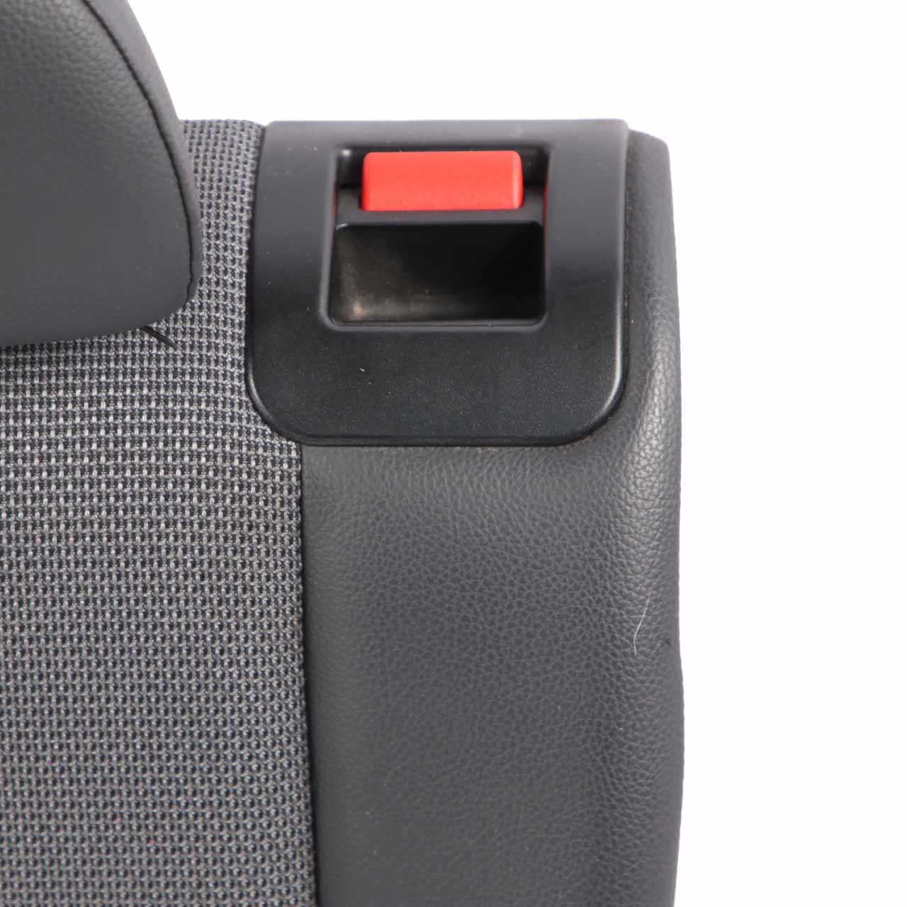 Seat Backrest Mercedes S204 Saloon Rear Left N/S Back Cover Cloth Leather