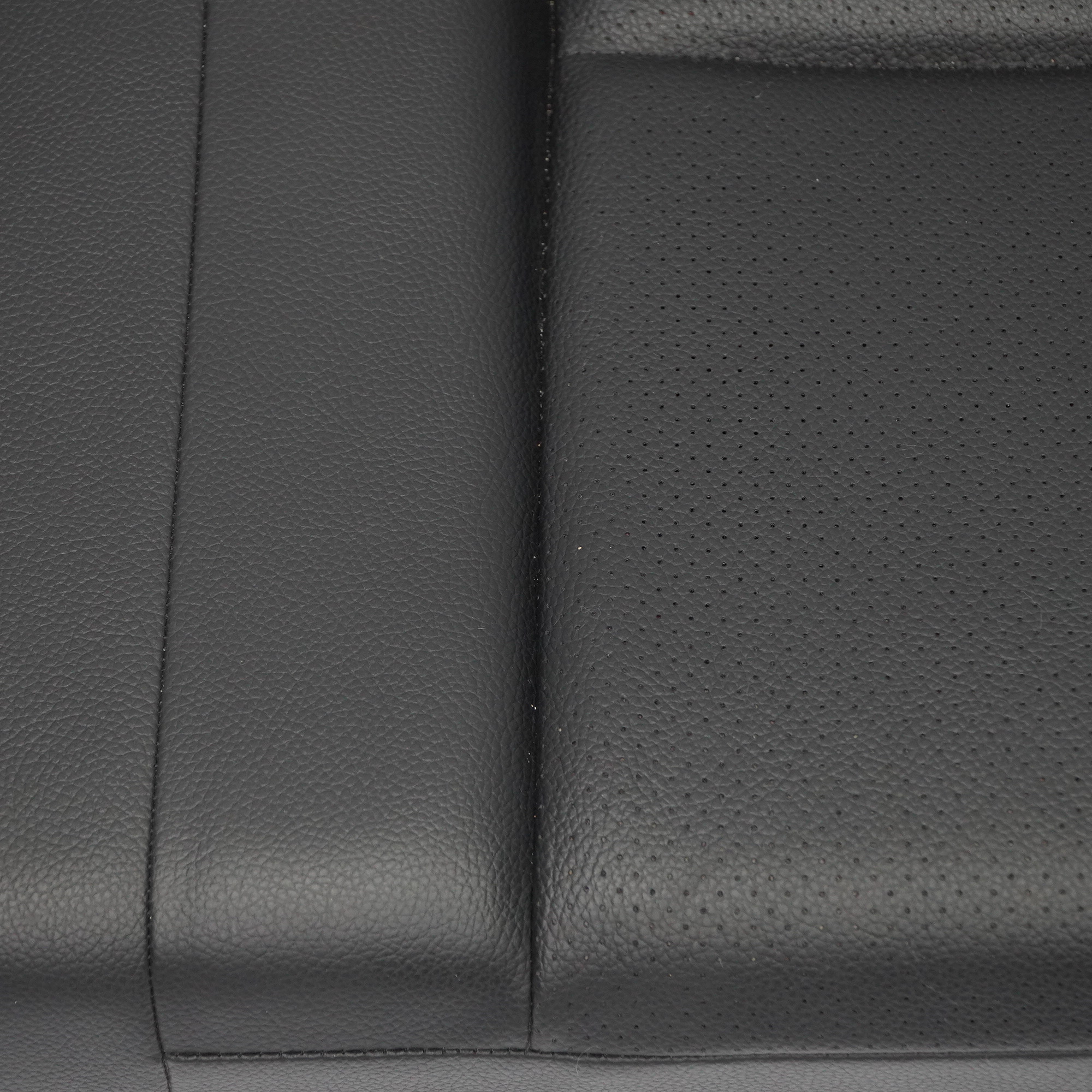 Mercedes W204 Rear Seat Bench Couch Covering Trim Black Imitation Leather