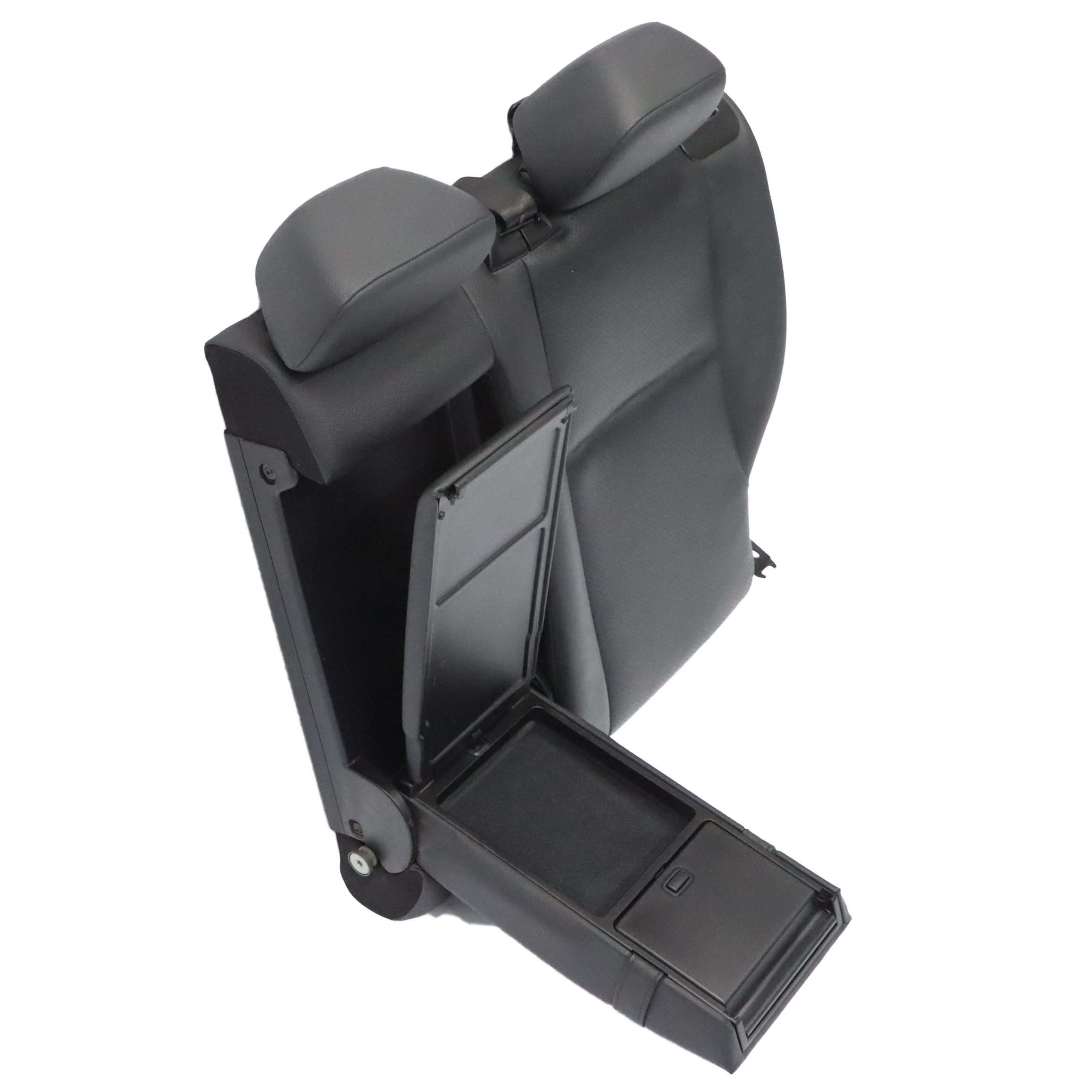 Mercedes S204 Estate Seat Backrest Rear Left N/S Imitation Leather Black