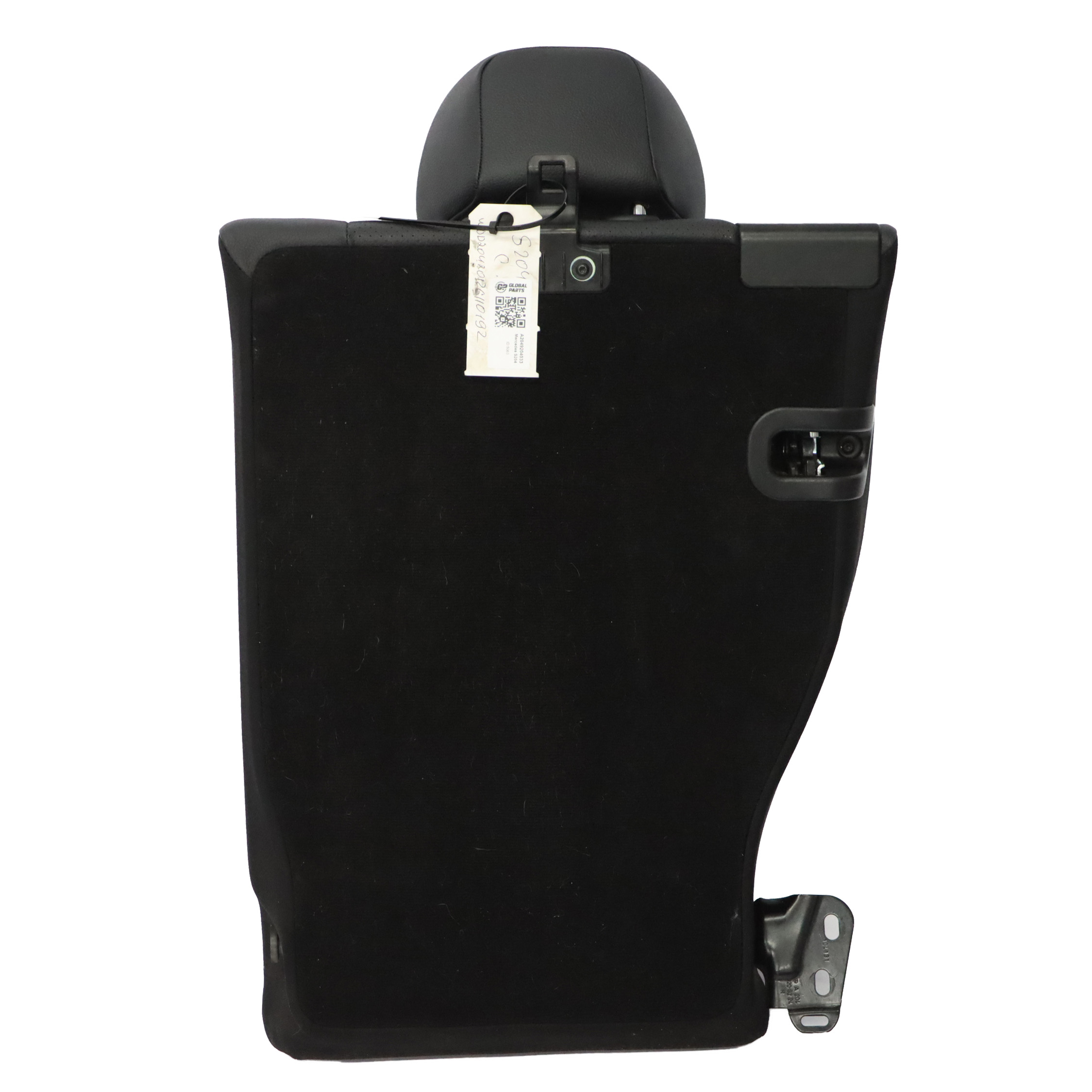 Mercedes S204 Estate Seat Backrest Rear Right O/S Imitation Leather Black