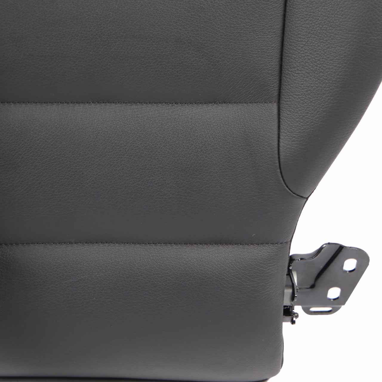 Seat Backrest Mercedes W204 Saloon Rear Left N/S Back Cover Black Leather