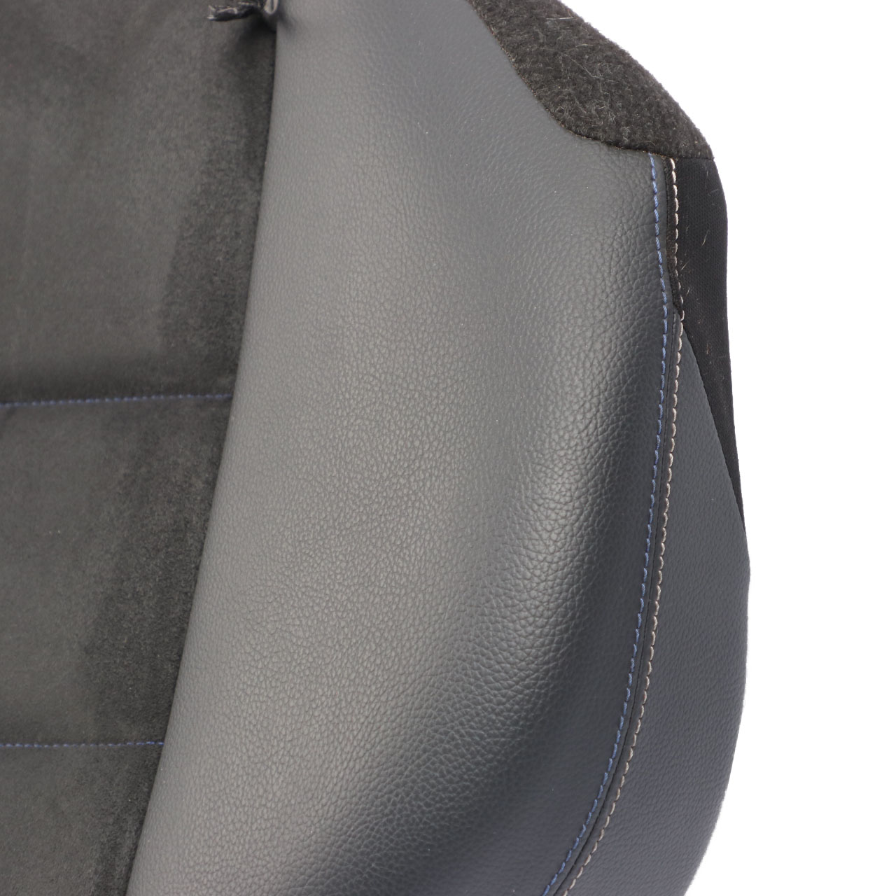 Mercedes W204 Rear Seat Bench Couch Cover Saloon Cloth Fabric Microfibre Black