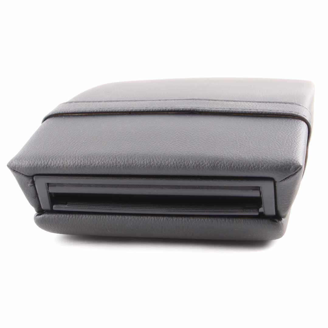 Rear Armrest Mercedes W204 W212 Backrest Rear Seat Arm Rest Cover Leather Black