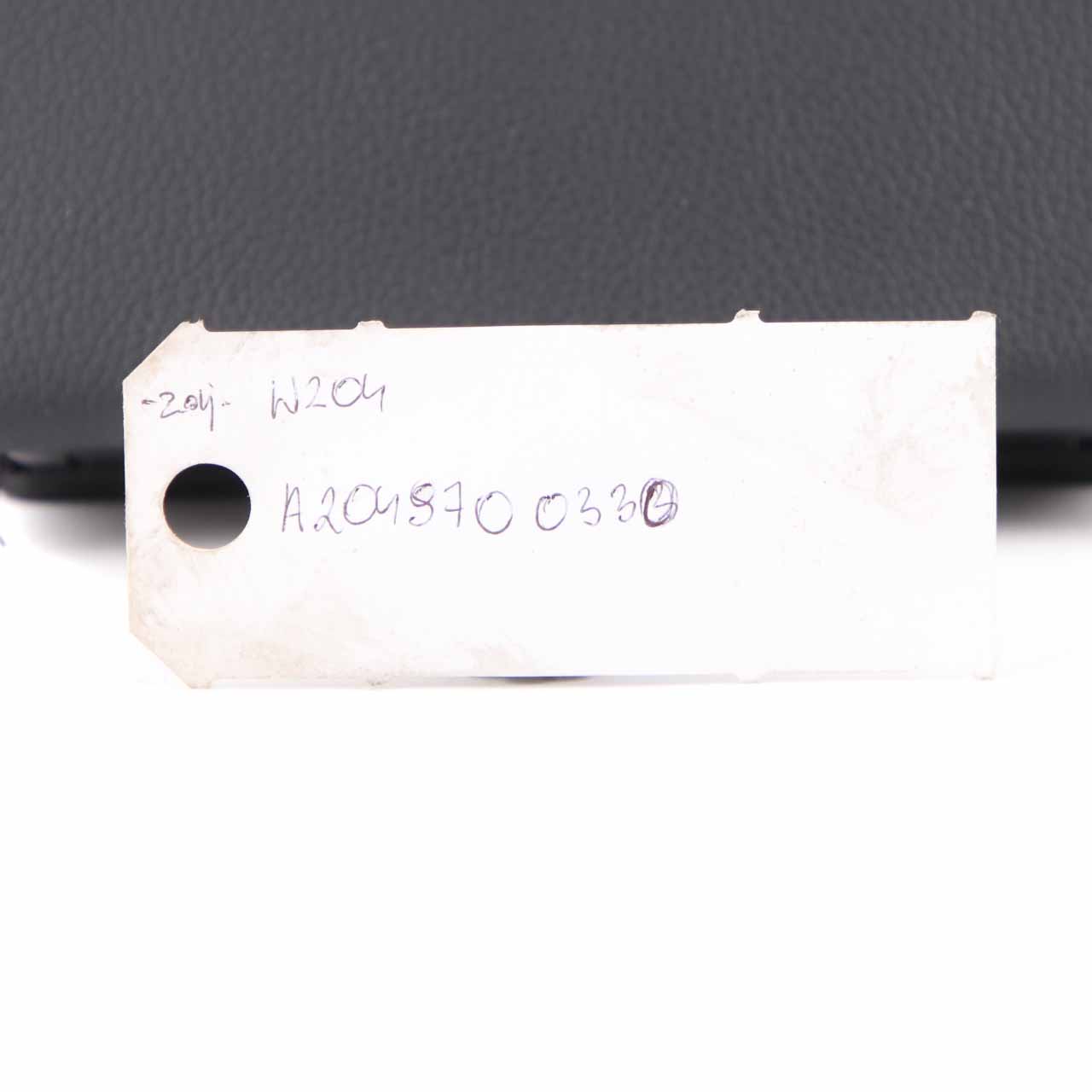 Rear Armrest Mercedes W204 W212 Backrest Rear Seat Arm Rest Cover Leather Black