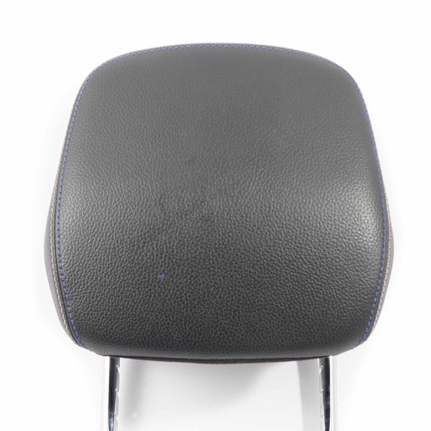 Mercedes W204 Coupe Front Seat Headrest Right O/S Leather Black Head Rest